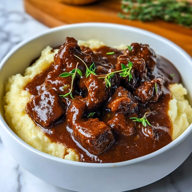 Savory Crock Pot Beef Tips and Gravy for Cozy Nights Recipe
