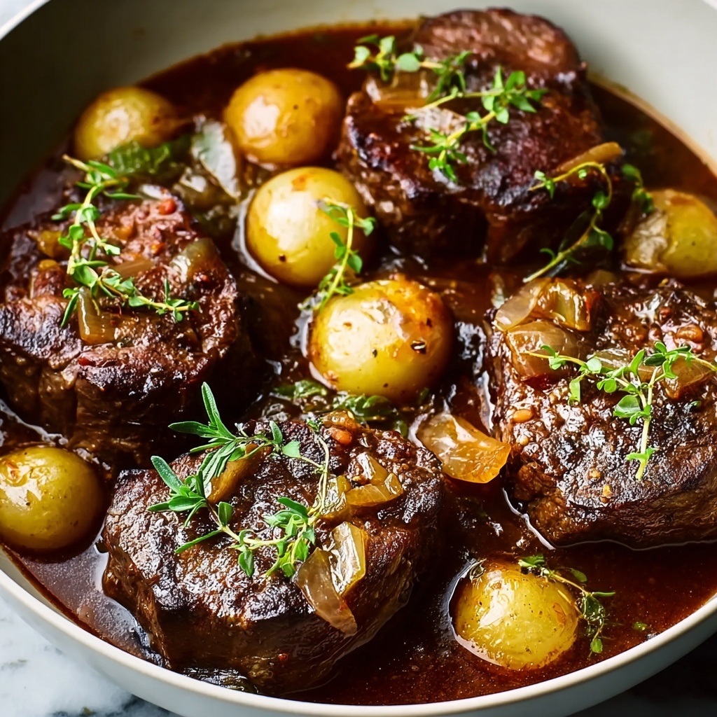 Irresistibly Rich Belgian-Style Slow-Cooked Beef Stew Recipe - Recipe Image