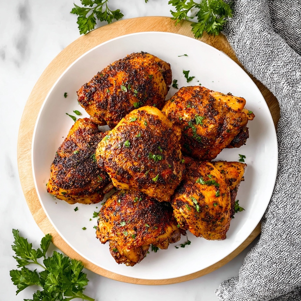 Oven Baked Chicken Thighs Recipe - Recipe Image