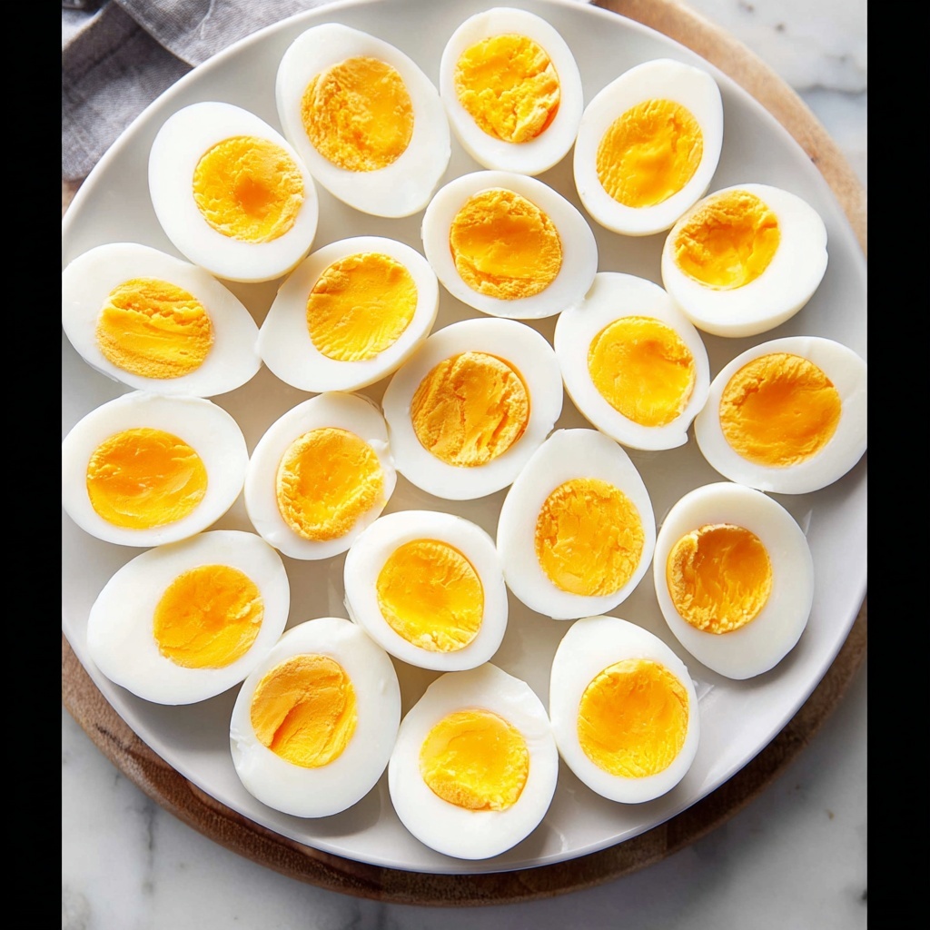 Perfect Hard Boiled Eggs: Simple Step-by-Step Guide Recipe - Recipe Image
