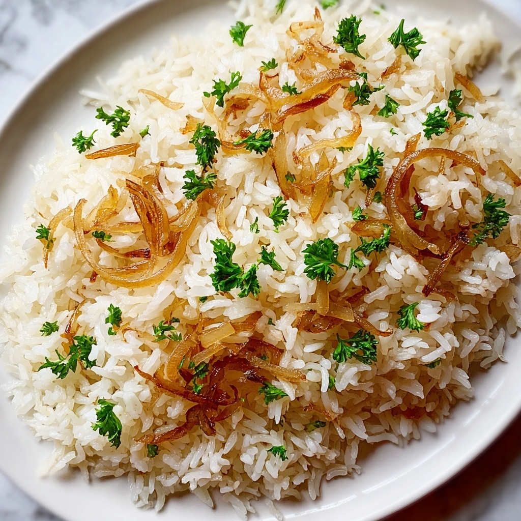Buttery Onion Rice Recipe - Recipe Image