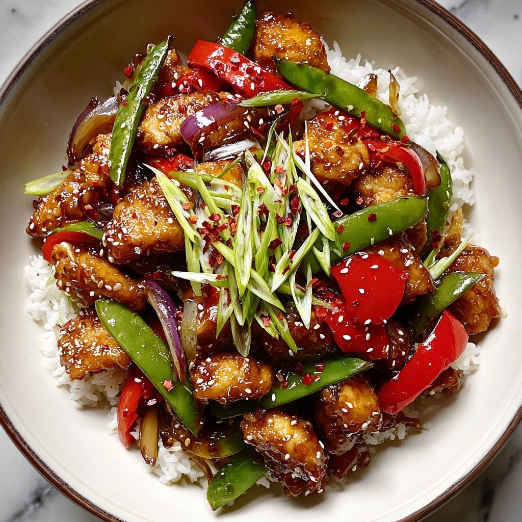 Firecracker Chicken Stir Fry Recipe - Recipe Image