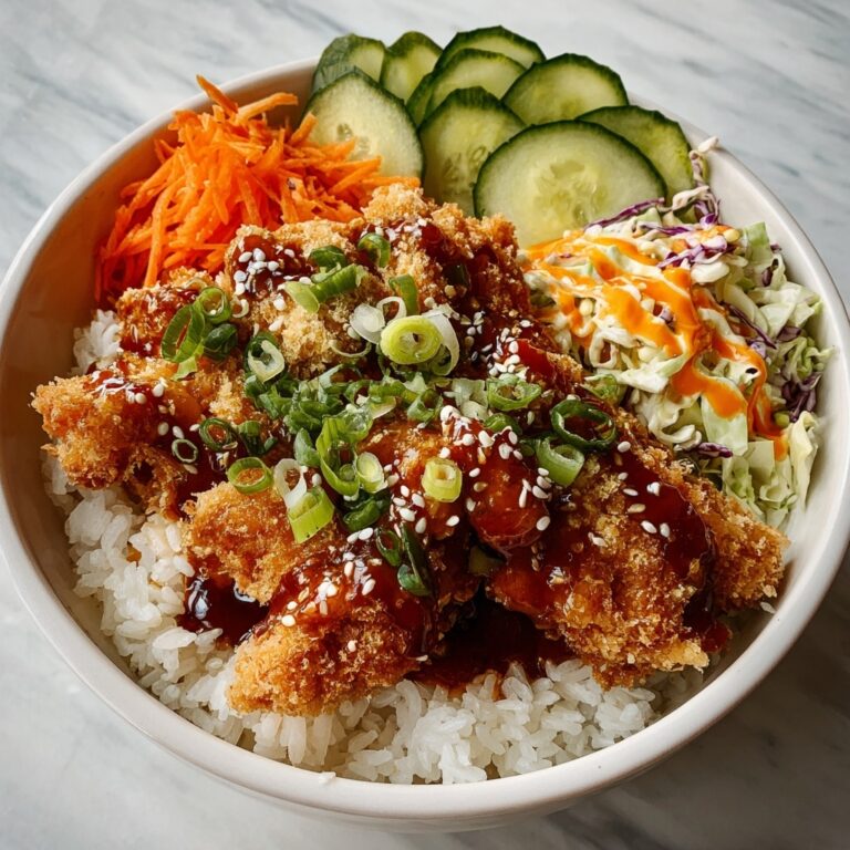 Crispy Bang Bang Chicken Bowl Recipe