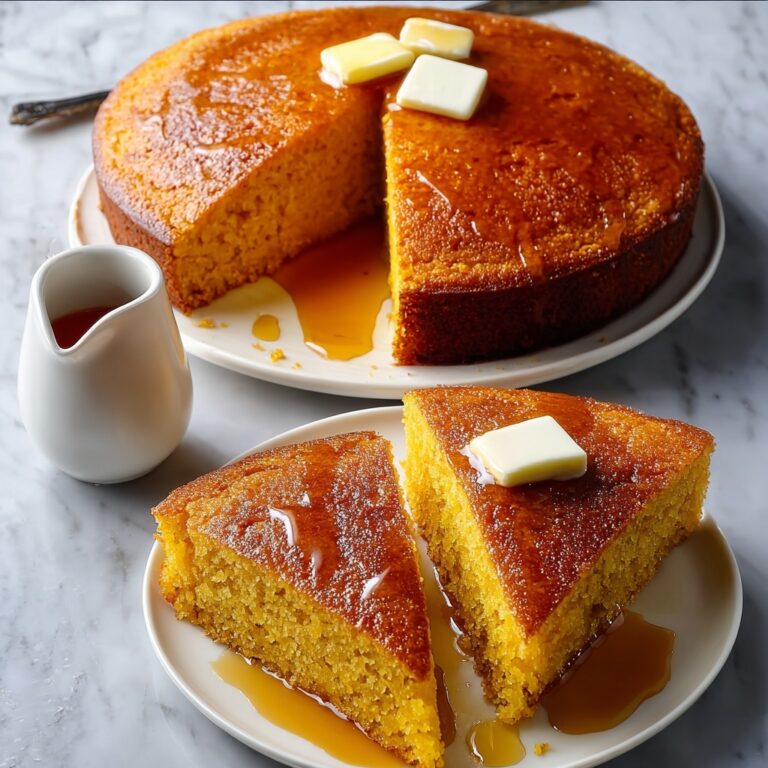 Honey Butter Sweet Potato Cornbread Recipe
