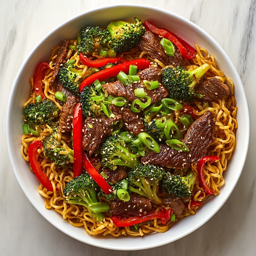 Beef and Broccoli Lo Mein Recipe - Recipe Image