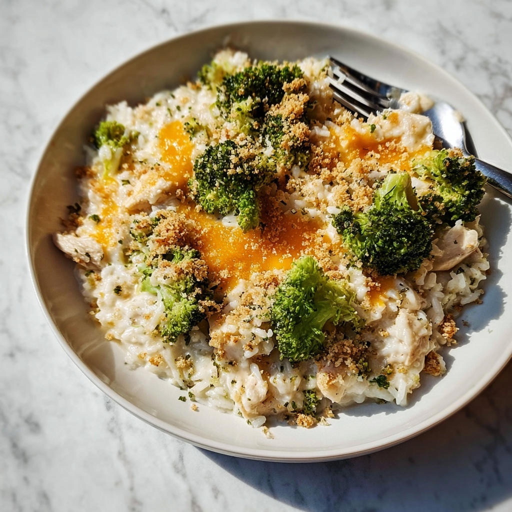 Cheesy Chicken and Rice Casserole Recipe - Recipe Image