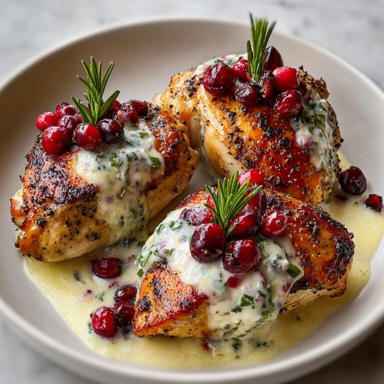 Cranberry Brie Stuffed Chicken Recipe