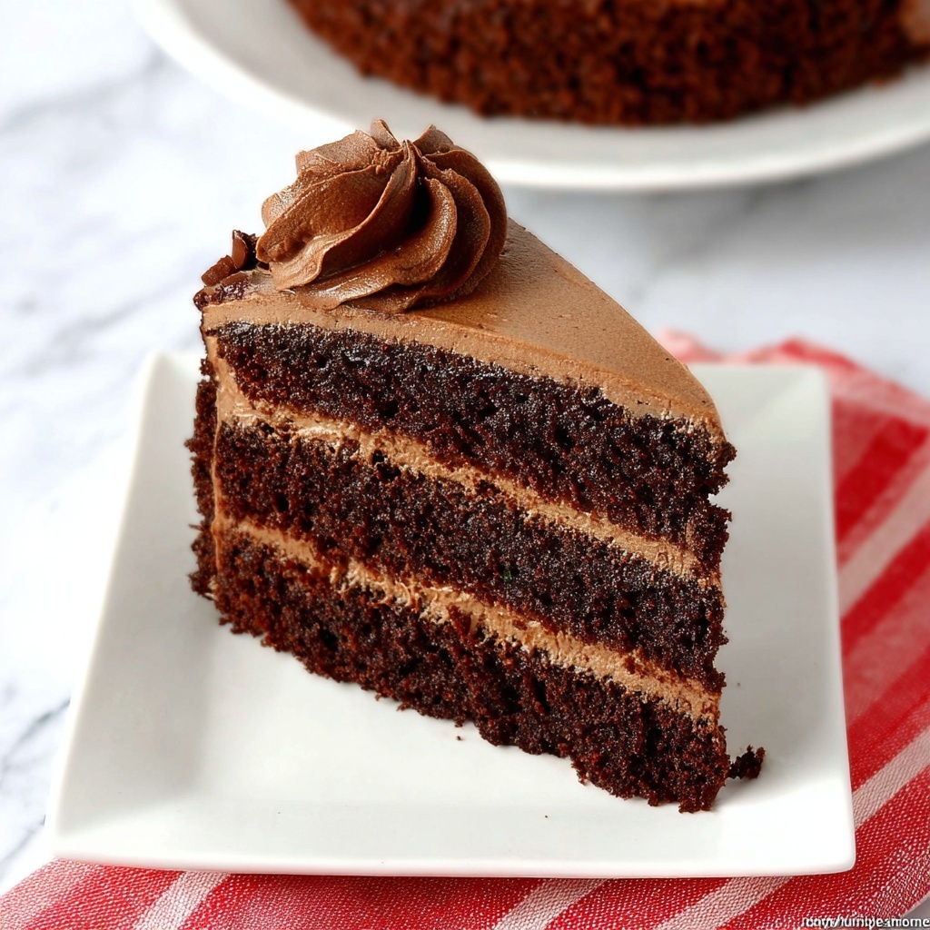 Instant Pot Chocolate Layered Cake Recipe - Recipe Image