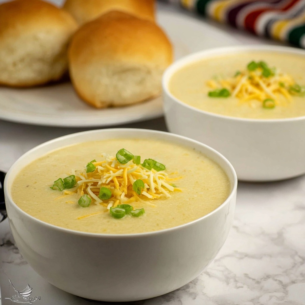 Creamy Instant Pot Potato Soup Recipe - Recipe Image