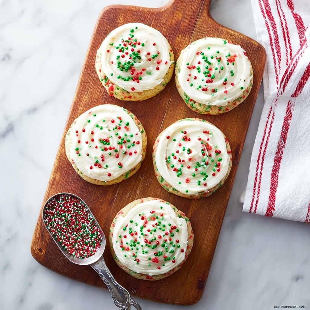 Christmas Funfetti Cookies (Crumbl Copycat) Recipe - Recipe Image
