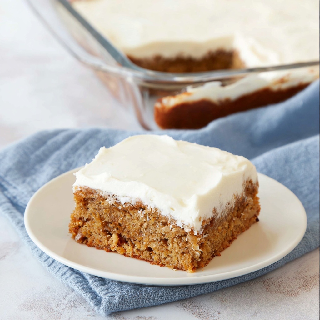 Apple Butter Cake with Cream Cheese Frosting Recipe - Recipe Image