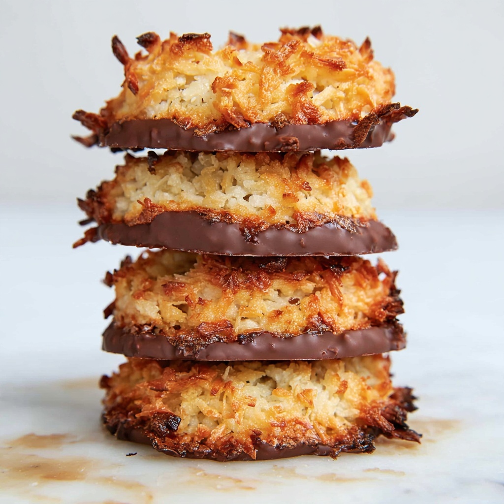 The Best Coconut Macaroons Recipe - Recipe Image