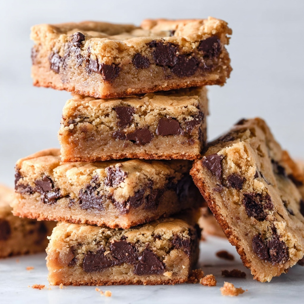 Chocolate Chip Cookie Bars Recipe - Recipe Image
