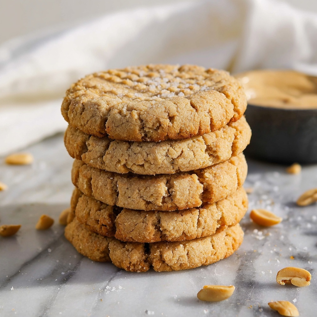 Chewy Peanut Butter Cookies Recipe - Recipe Image