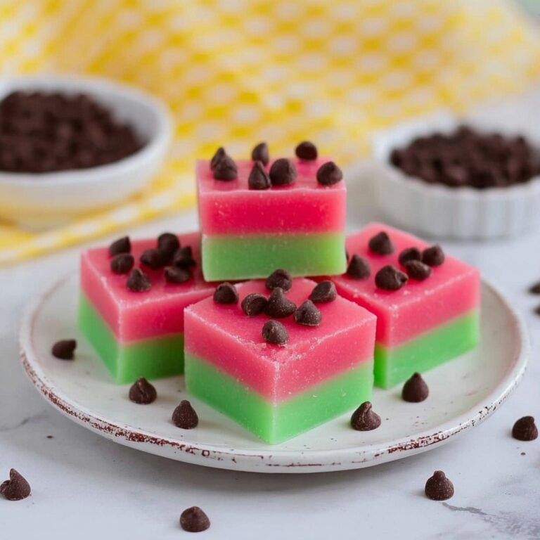 Watermelon Fudge Recipe