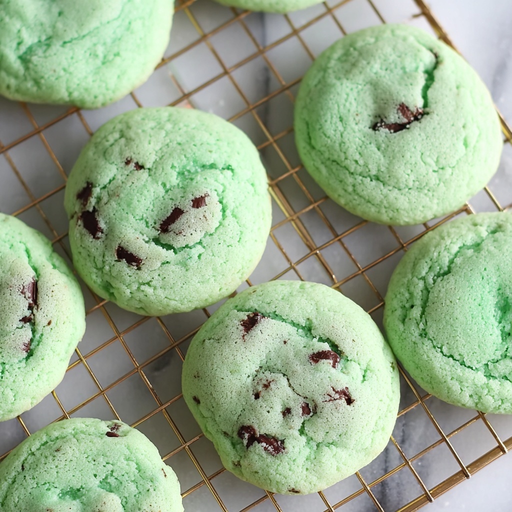 Mint Chocolate Chip Cookies Recipe - Recipe Image