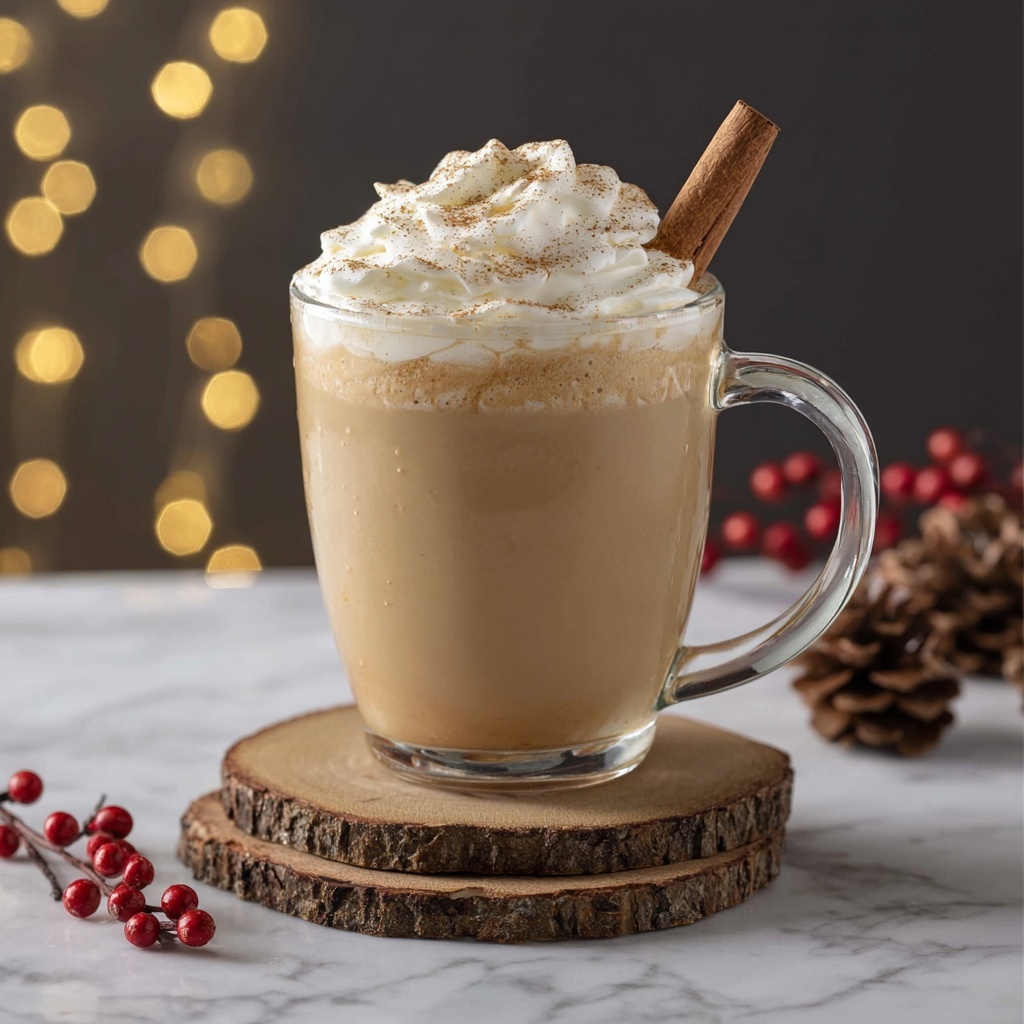 Eggnog Latte Recipe - Recipe Image