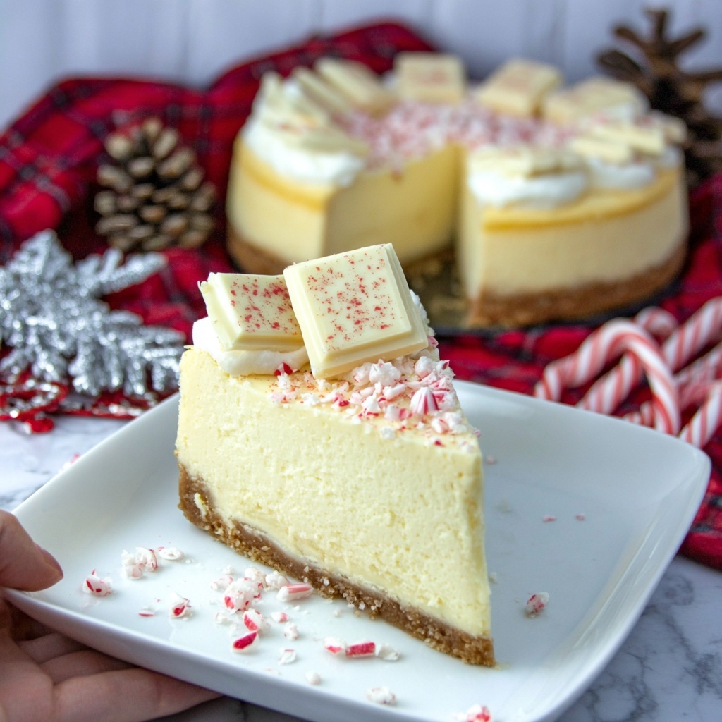 Ghirardelli Peppermint Cheesecake Recipe - Recipe Image