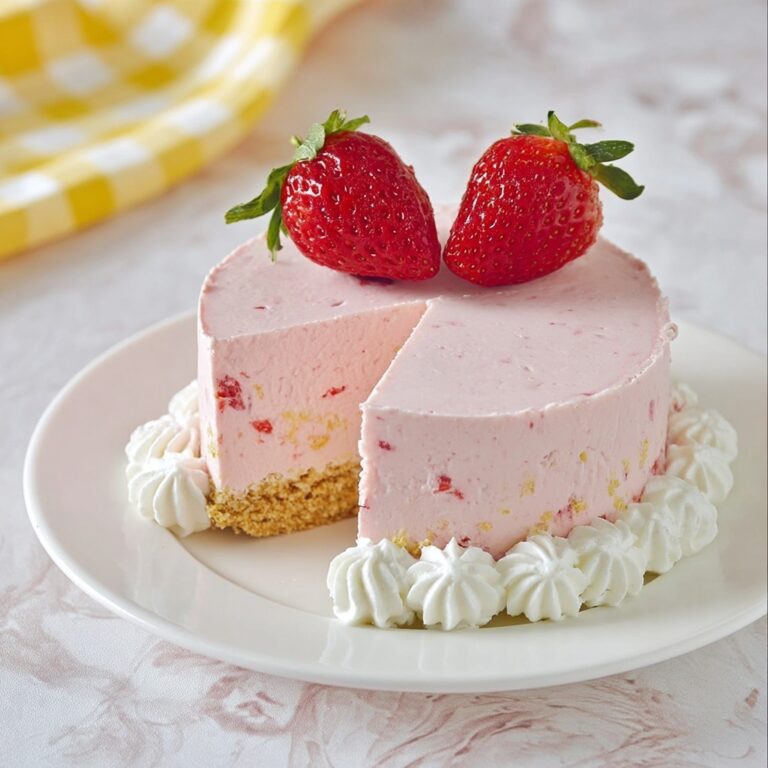 Strawberry Pie Cheesecake (No-Bake) Recipe