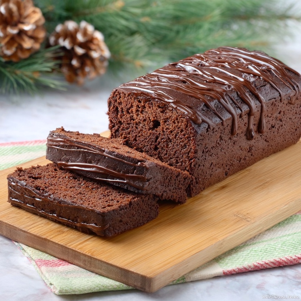 Chocolate Mocha Banana Bread Recipe - Recipe Image