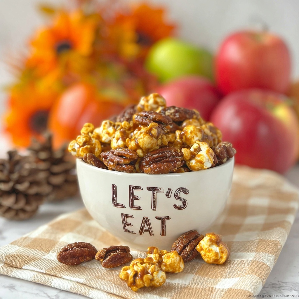 Apple Pie Bourbon Popcorn Recipe - Recipe Image