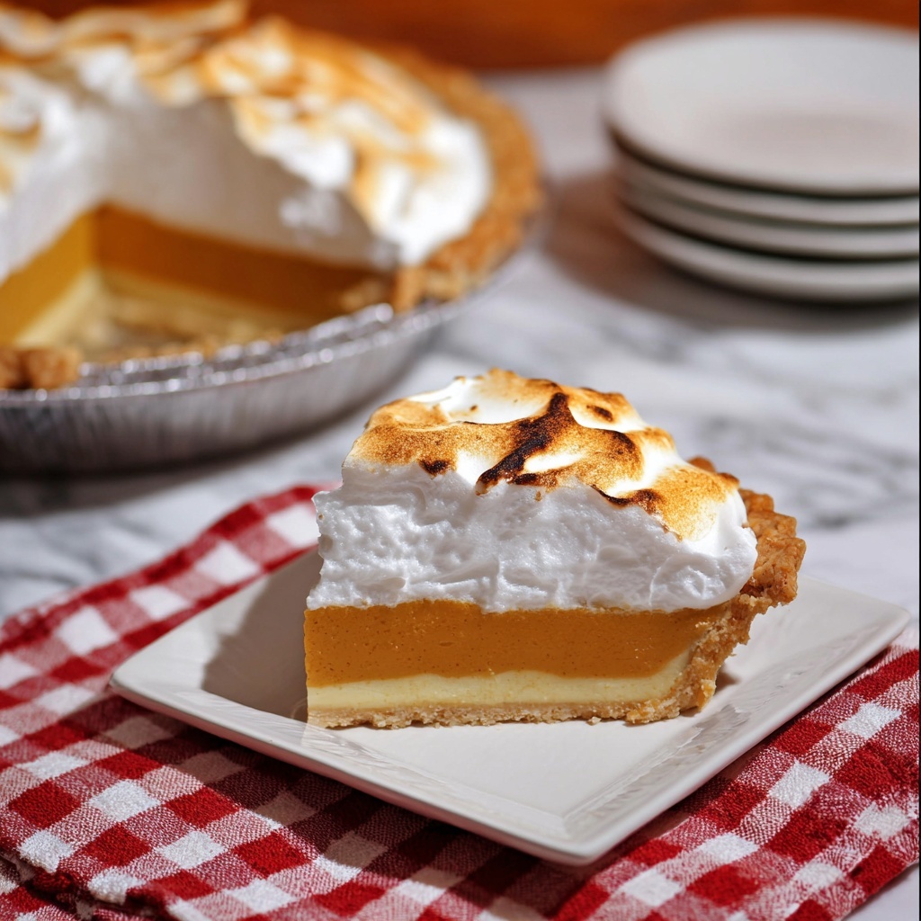 Sweet Potato Meringue Pie Recipe - Recipe Image
