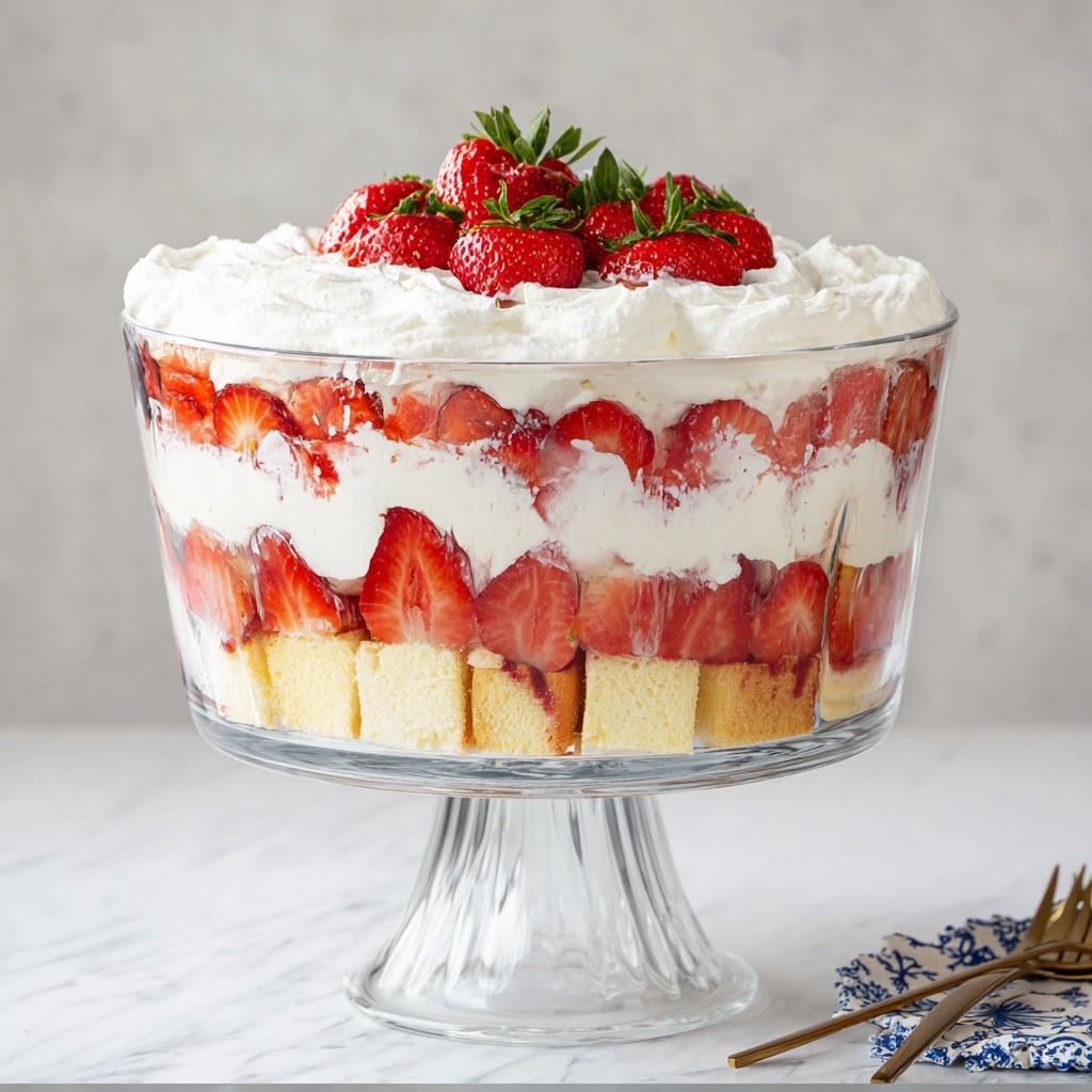 Strawberry Trifle (Quick and Easy) Recipe - Recipe Image