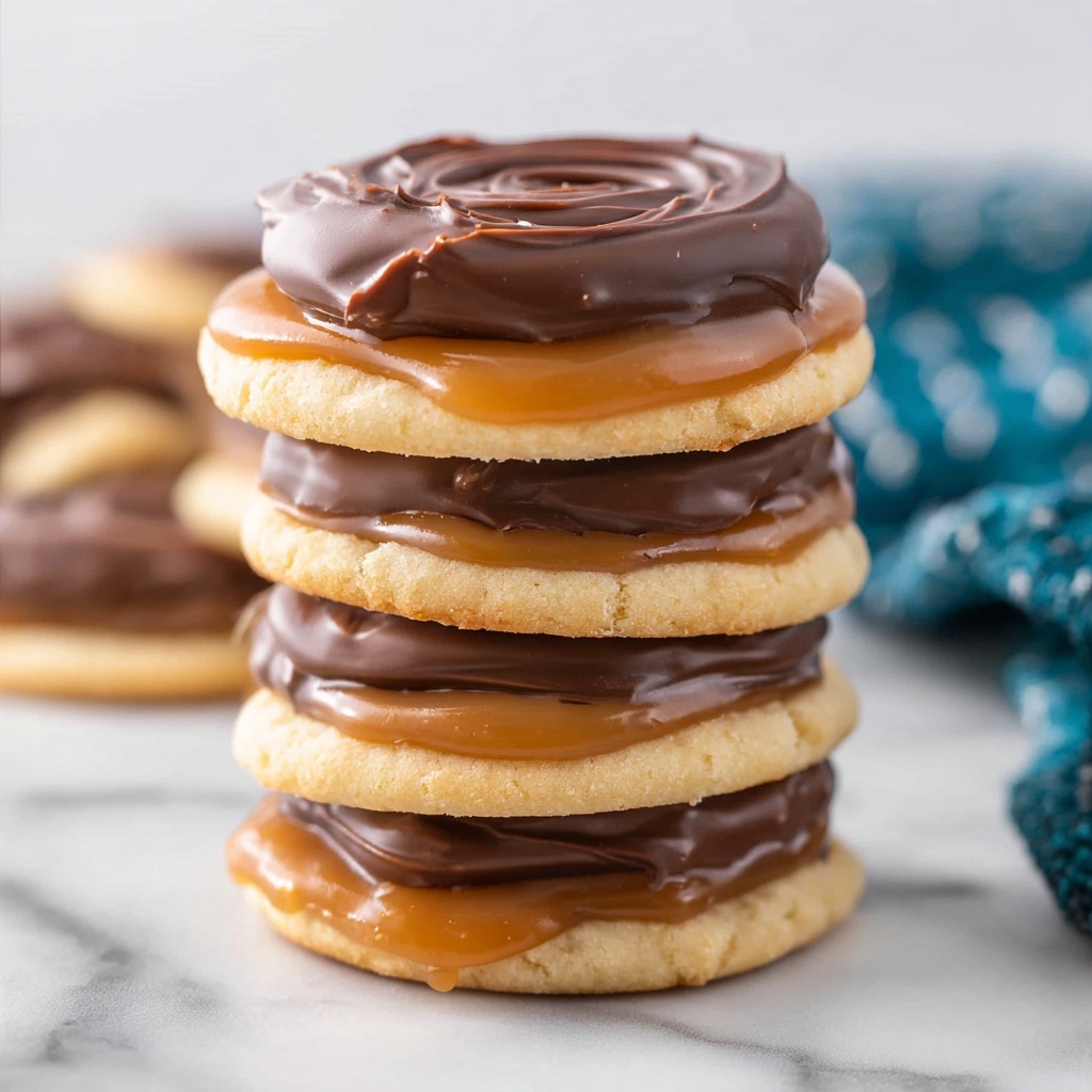 Twix Cookies Recipe - Recipe Image