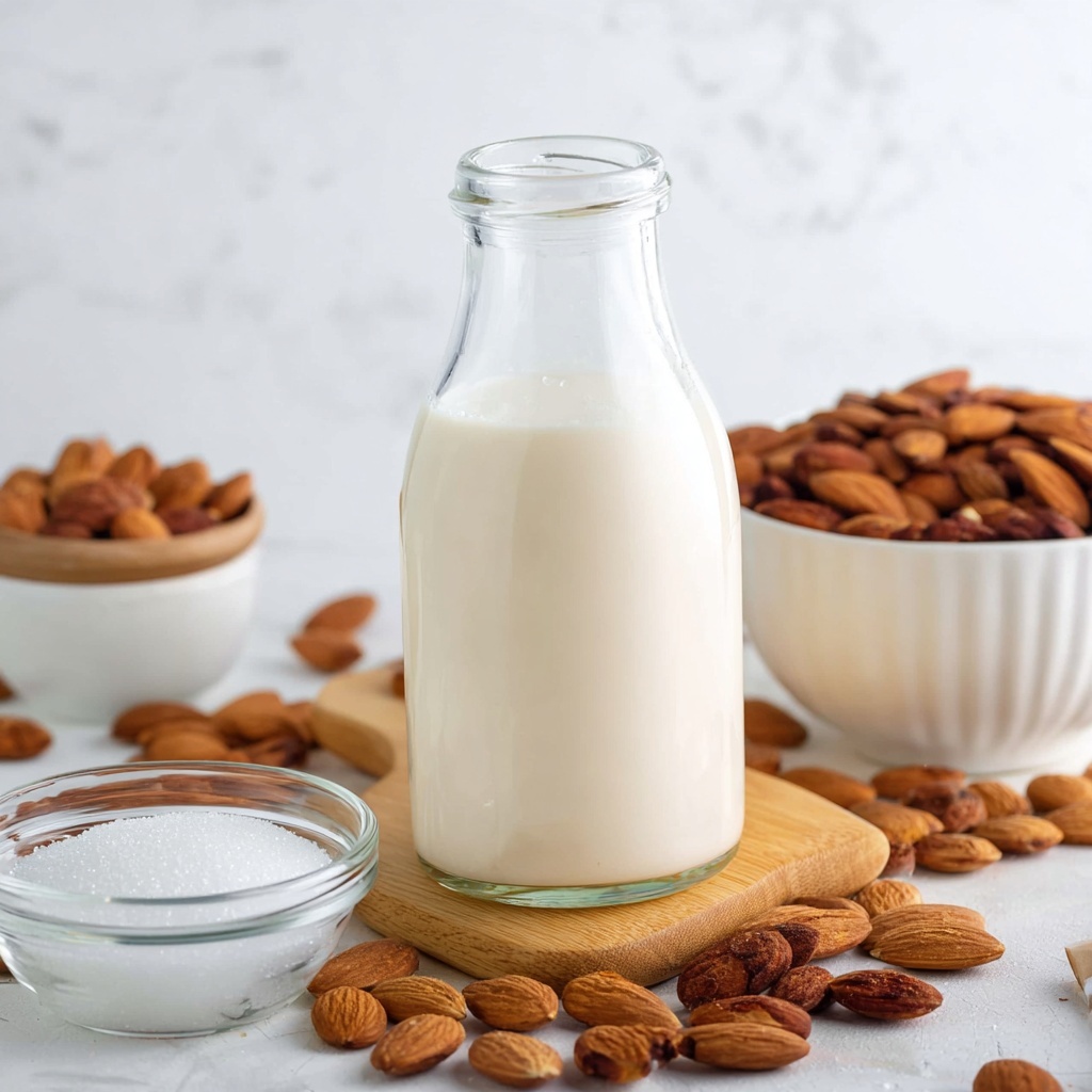 Homemade Almond Milk Recipe - Recipe Image