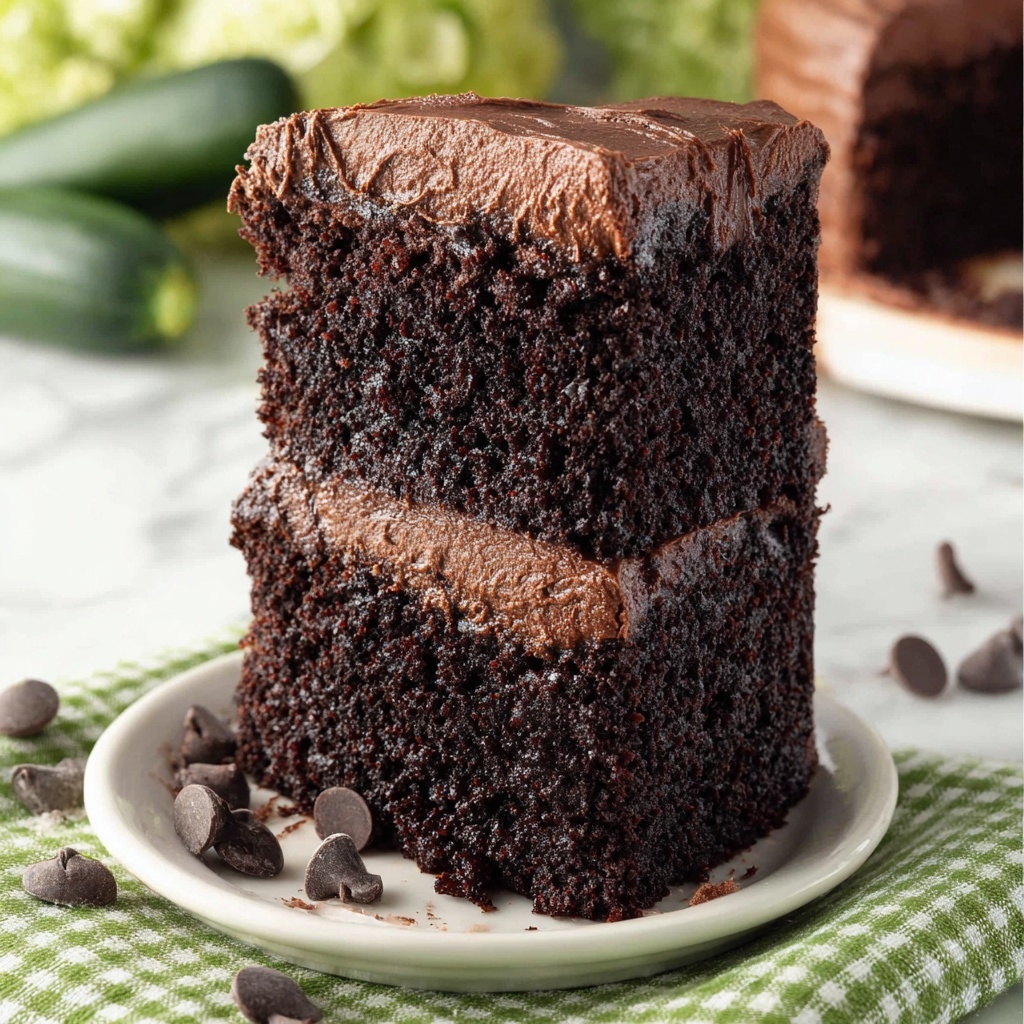 Zucchini Brownies Recipe - Recipe Image