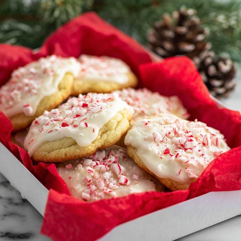 White Chocolate Peppermint Cookies Recipe
