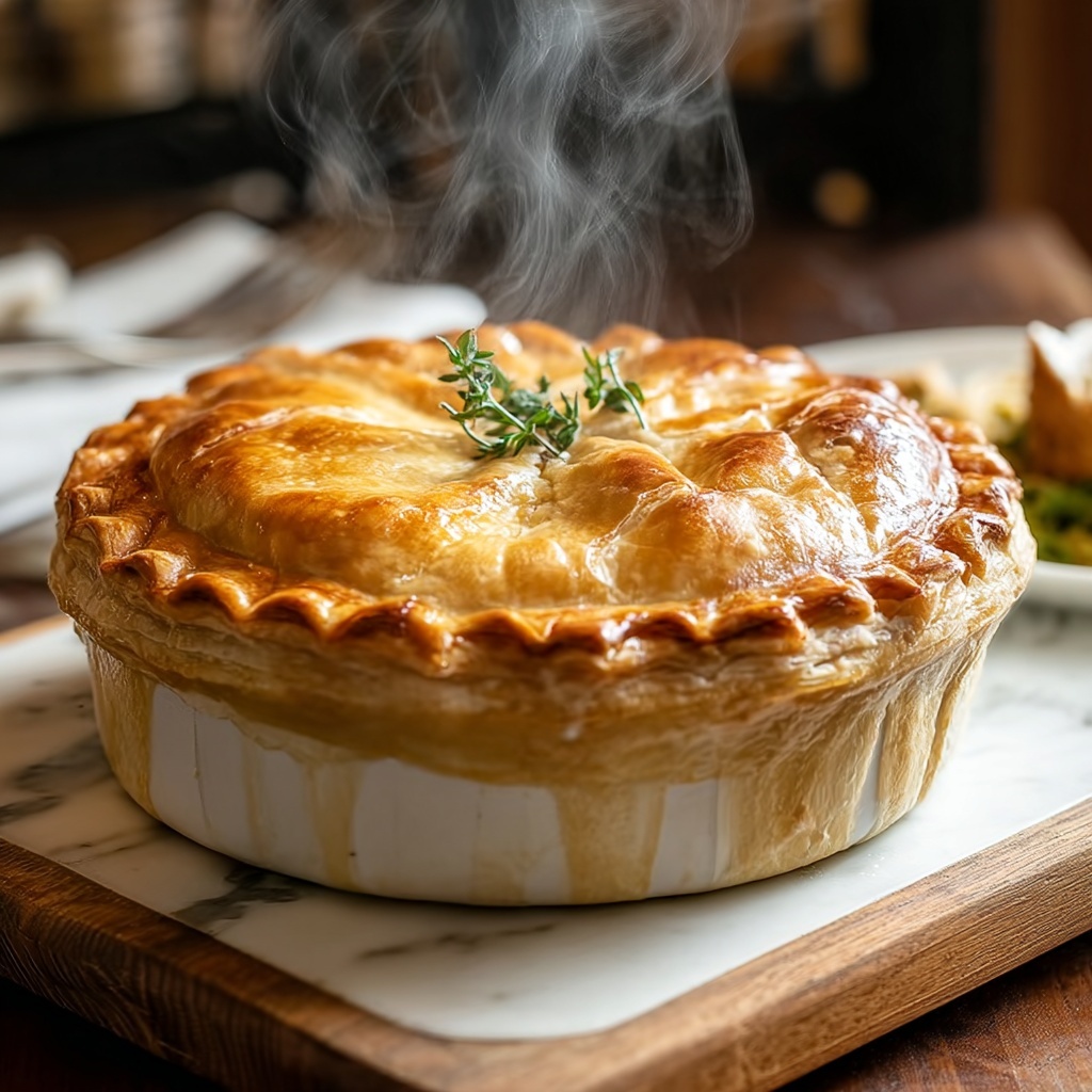 Ultimate Chicken Pot Pie Recipe with Cream of Chicken Soup Recipe - Recipe Image