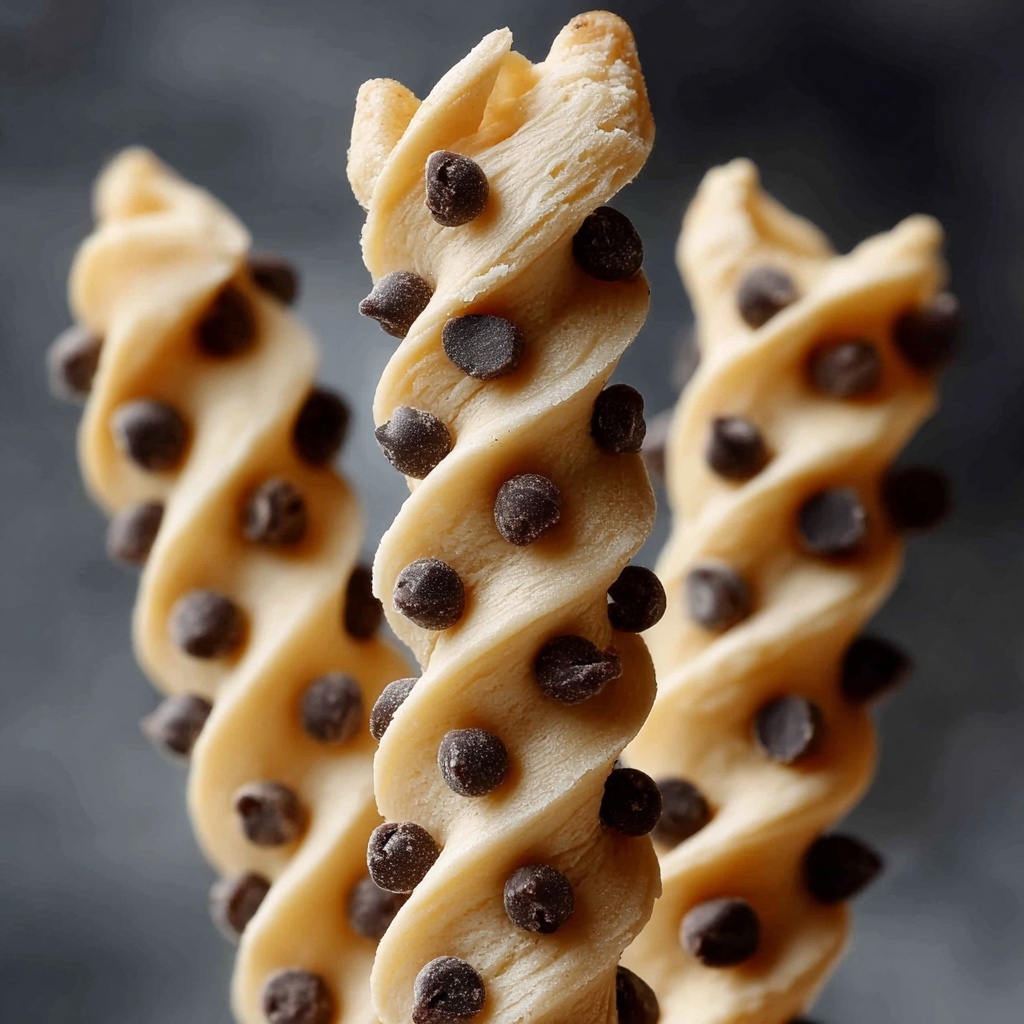 Indulgent Chocolate Chip Cookie Dough Twists That Wow! Recipe - Recipe Image