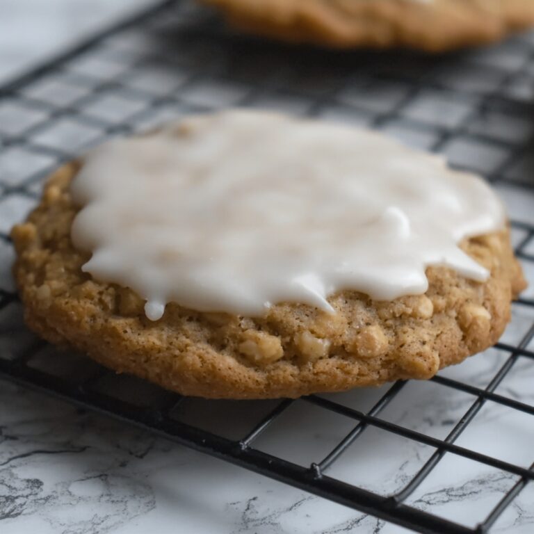 The Best Crumbl Iced Oatmeal Cookies – A Chewy Delight Recipe