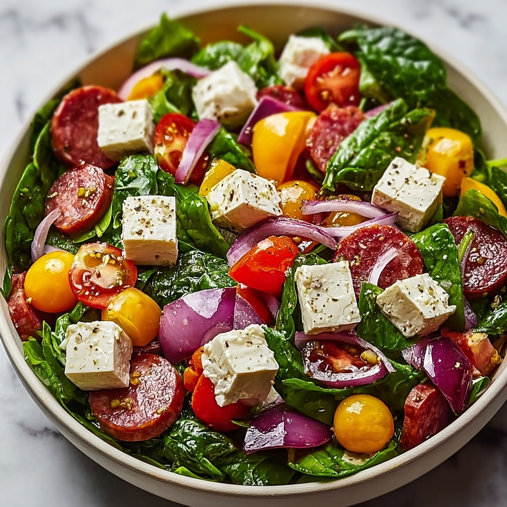 Irresistibly Fresh Italian Chopped Salad for Every Occasion Recipe - Recipe Image