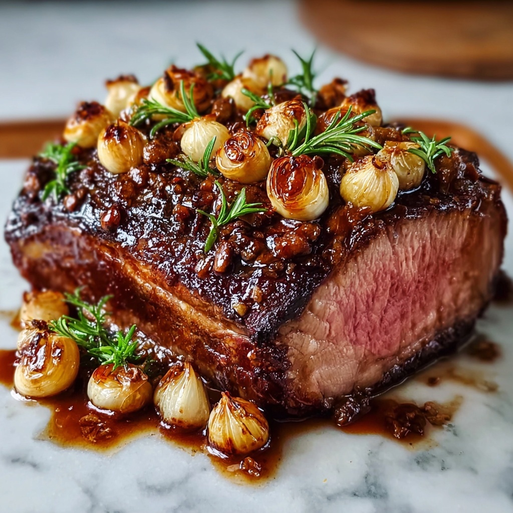 Perfect Roasted Leg of Lamb Recipe with Irresistible Garlic Twist Recipe - Recipe Image