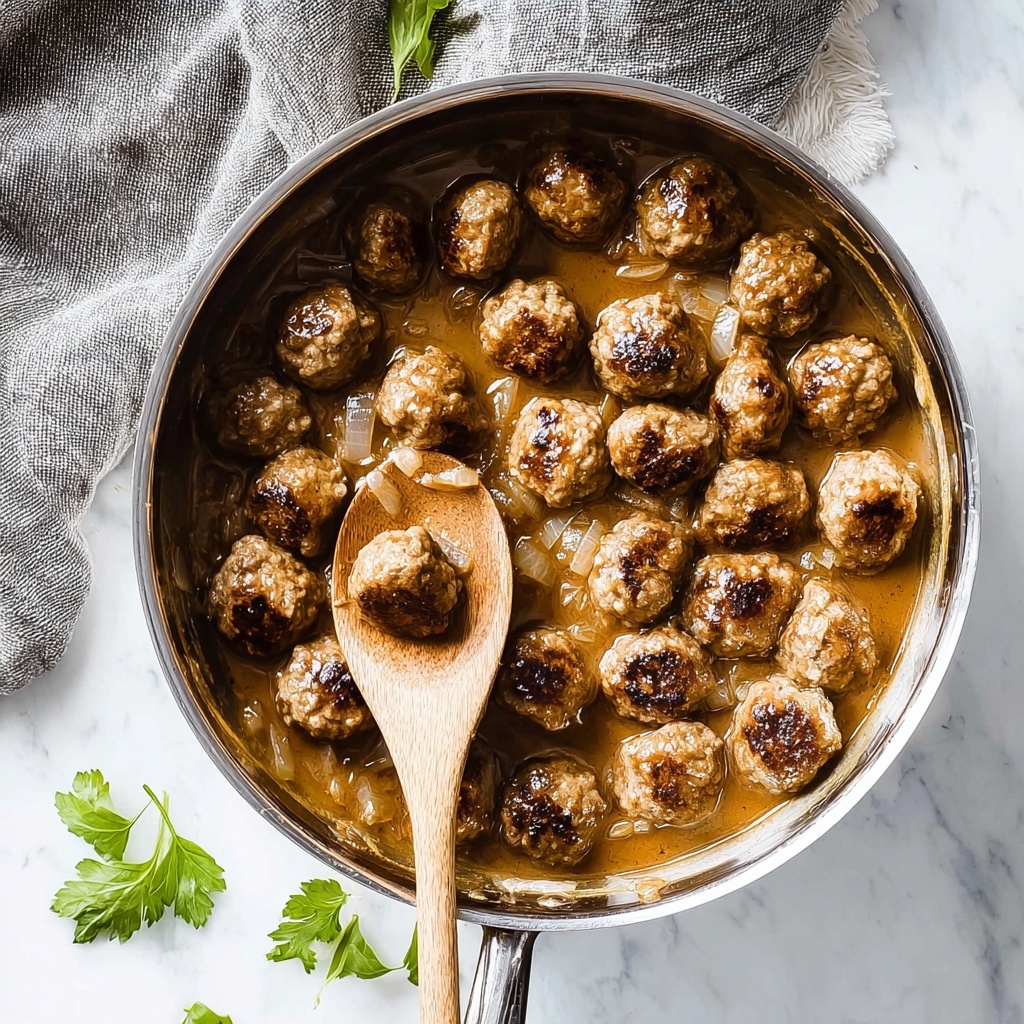 Meatballs and Gravy Recipe - Recipe Image