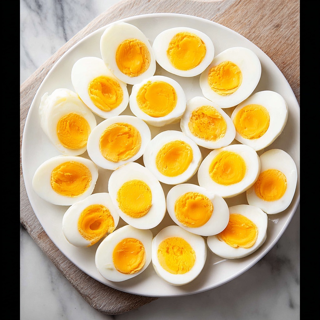 Perfect Hard Boiled Eggs: Simple Step-by-Step Guide Recipe - Recipe Image