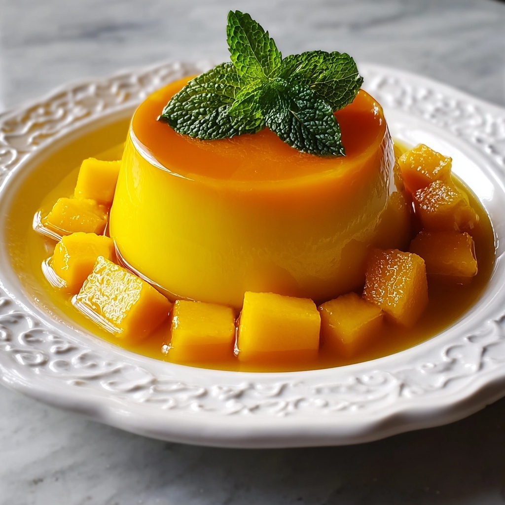 Chinese Mango Pudding Recipe - Recipe Image