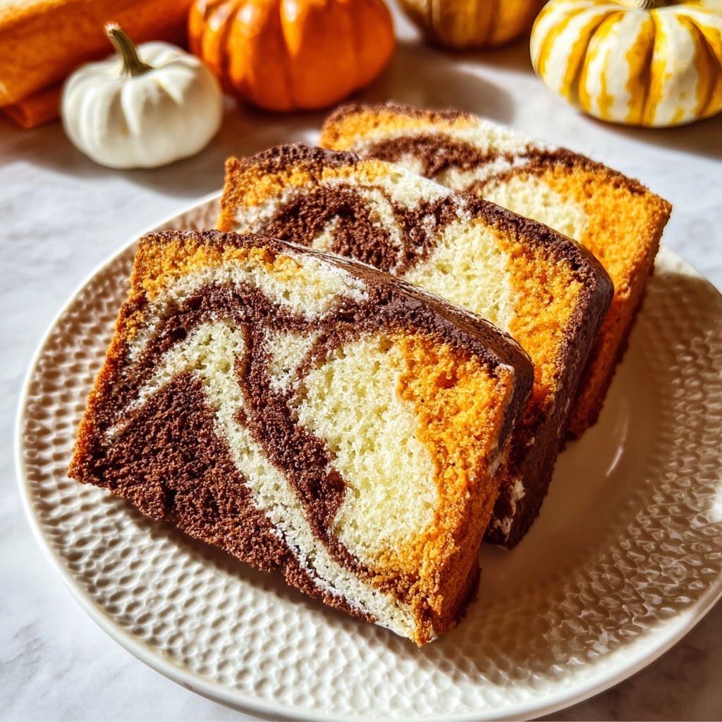 Swirled Pumpkin Cream Cheese Bread Recipe - Recipe Image