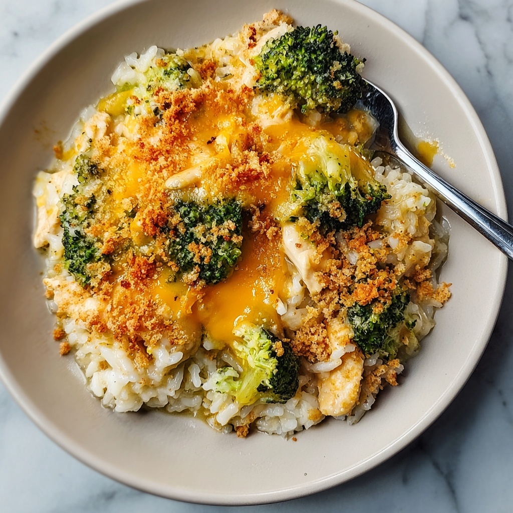 Cheesy Chicken and Rice Casserole Recipe - Recipe Image