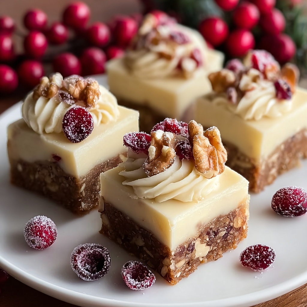 Festive Spiced Christmas Bars with Creamy Frosting Recipe - Recipe Image