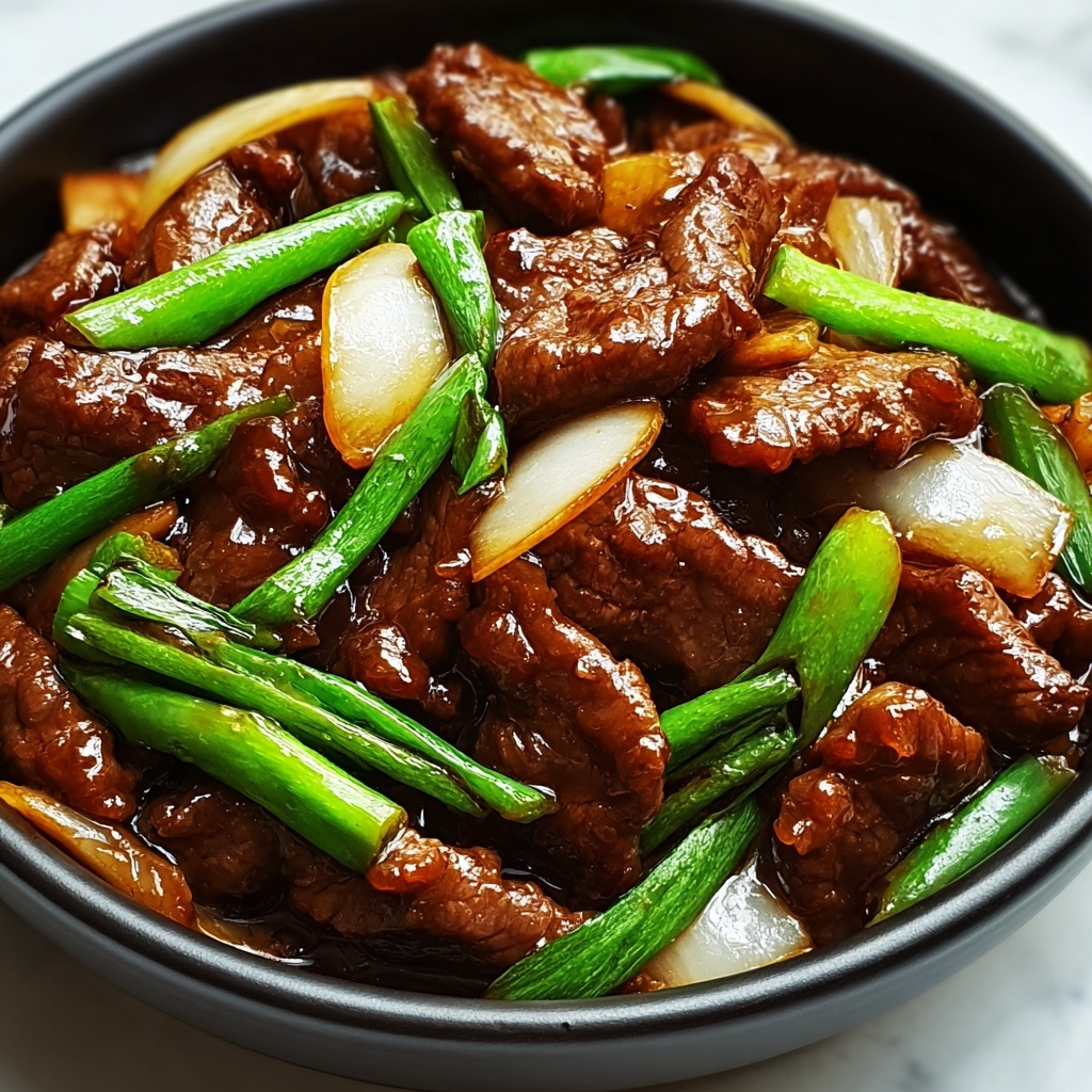 Chinese Beef and Onion Stir-Fry Recipe - Recipe Image