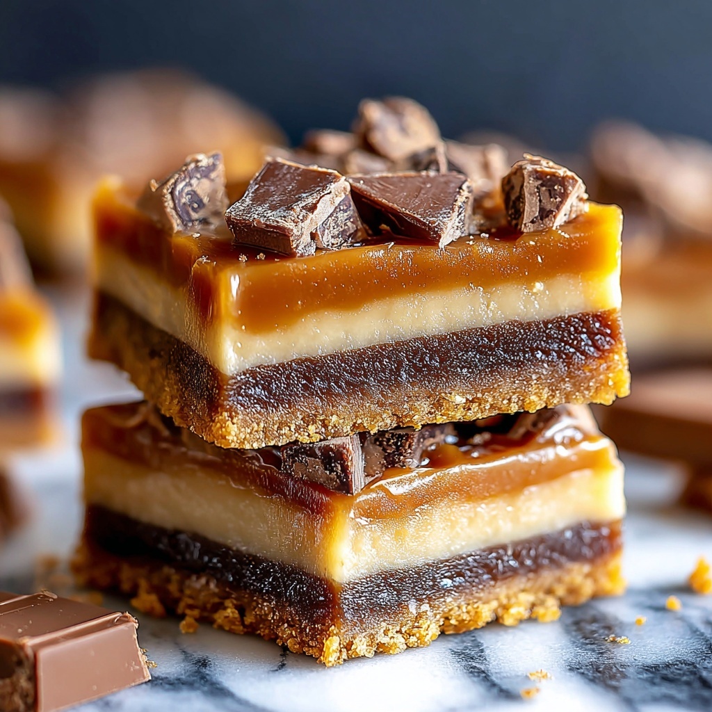 Butterfinger Caramel Bars Recipe - Recipe Image