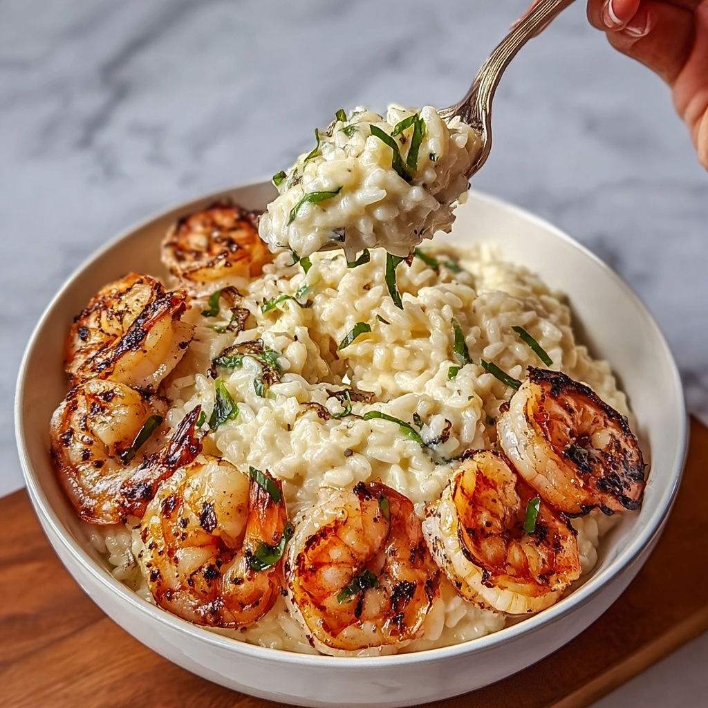 Lemon Garlic Shrimp & Orzo Bowl Recipe - Recipe Image