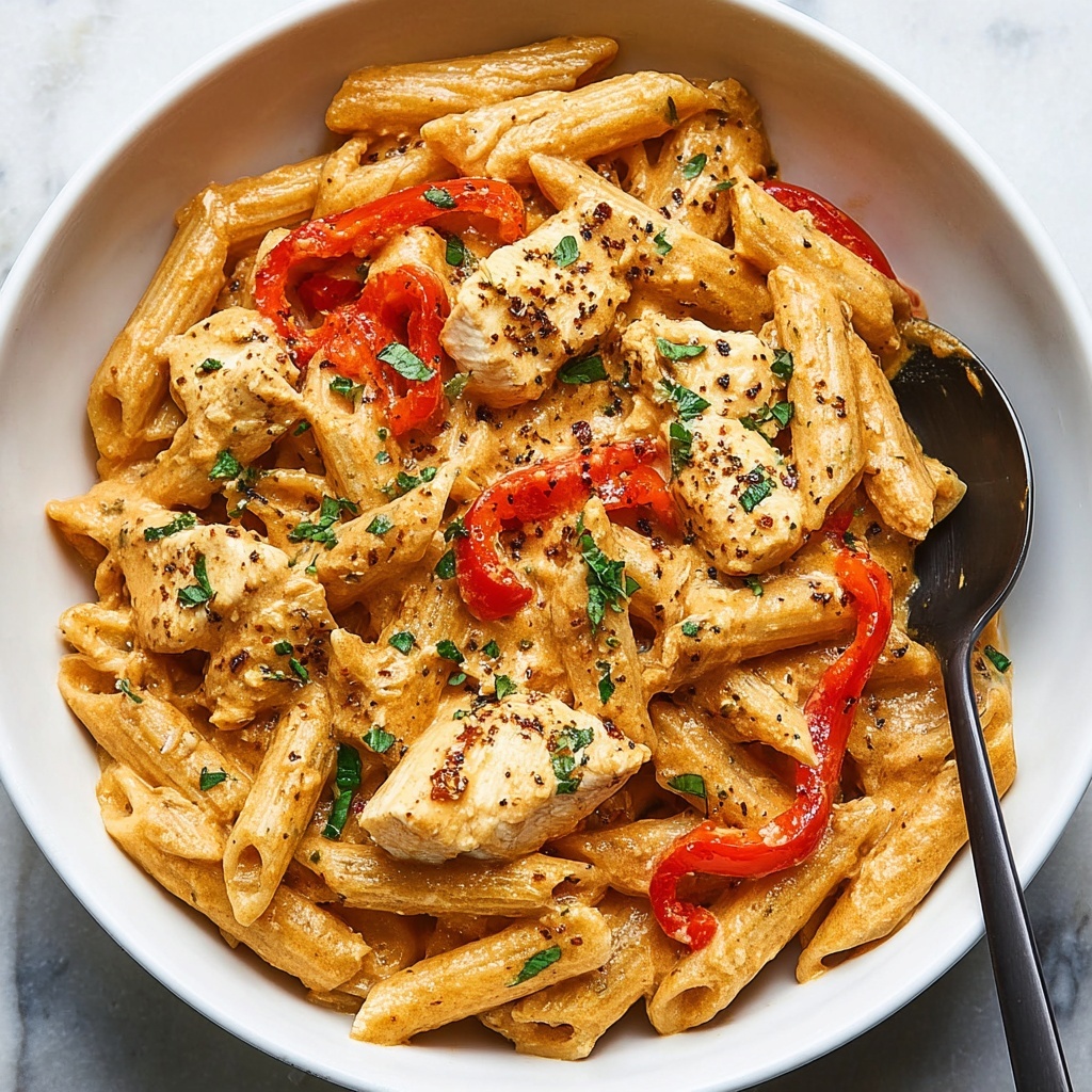 Cashew Cream Cajun Chicken Pasta - Dairy Free Recipe - Recipe Image
