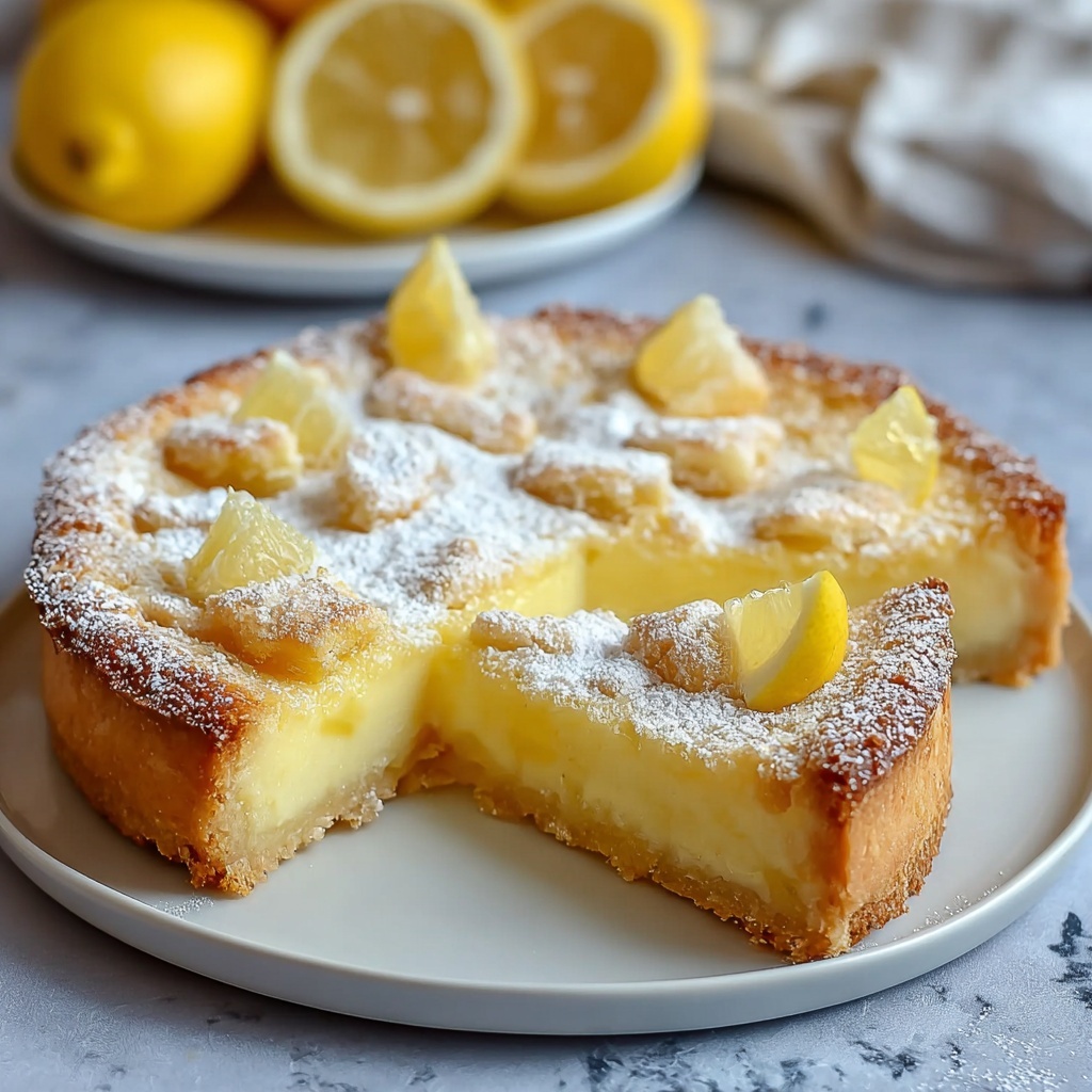 One-Bowl Lemon Cake with Lemon Glaze Recipe - Recipe Image