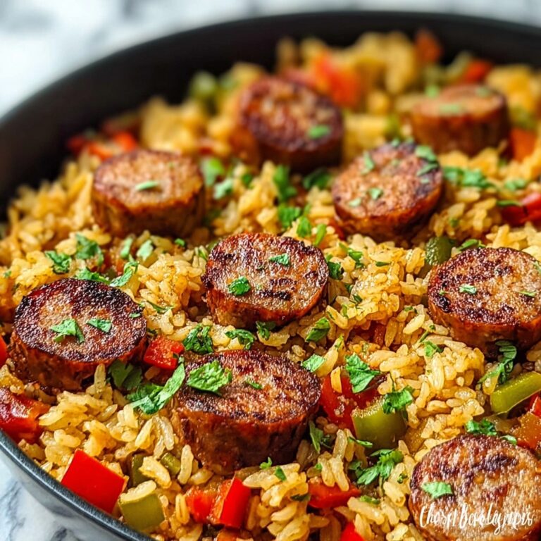 Cajun Sausage and Rice Skillet Recipe