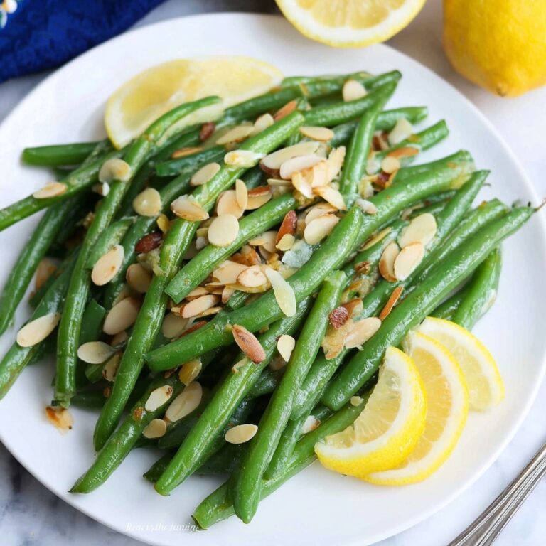 Green Beans Almondine Recipe