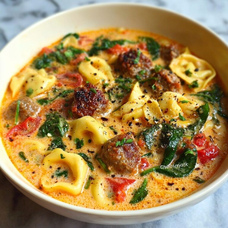 Italian Sausage Tortellini Soup Recipe
